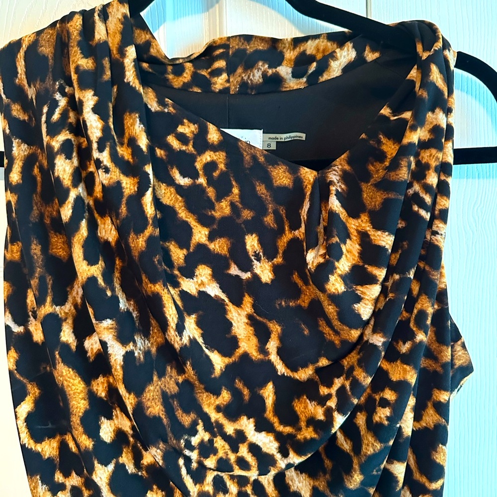 Animal print Calvin Klein dress size 8